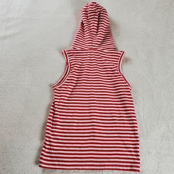 Fireflies & Fairytales Striped Christmas Hooded Top 3T - Picture 8 of 8